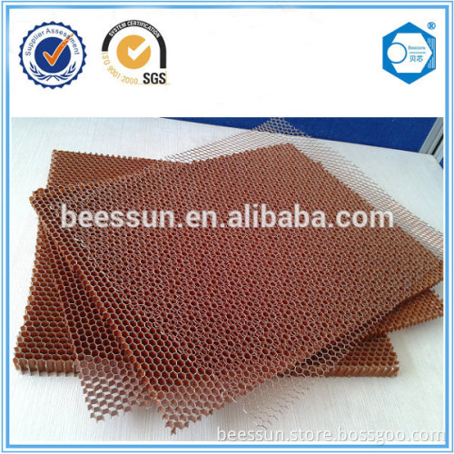 Nomex honeycomb core with fire resistance